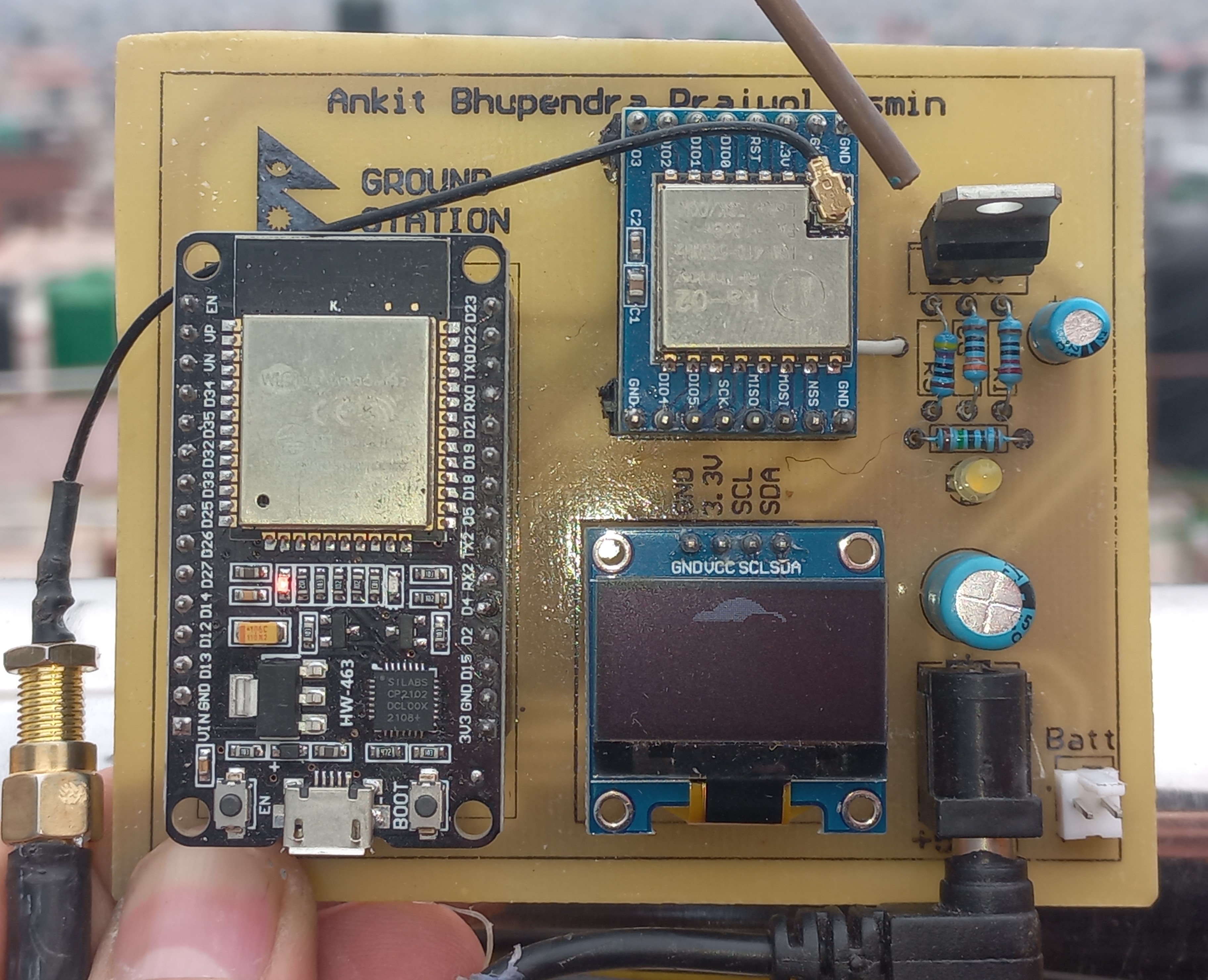 PCB for the Ground Station